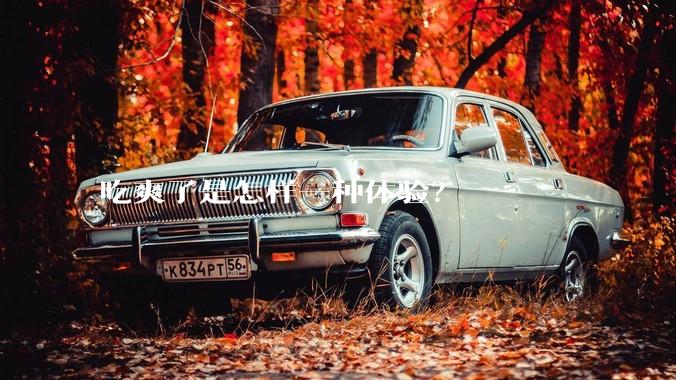 吃爽了是怎样一种体验？