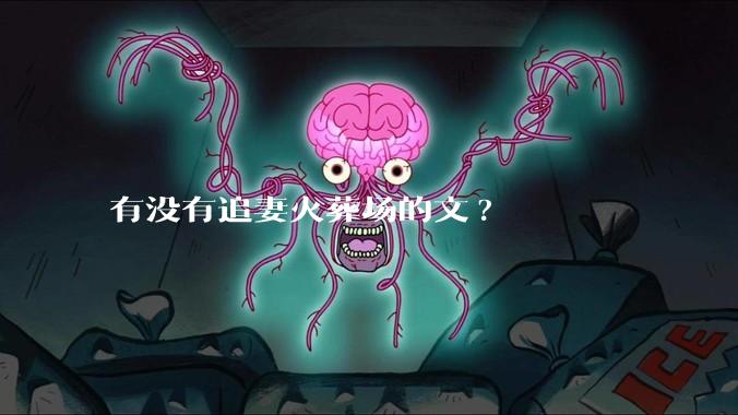 有没有追妻火葬场的文?